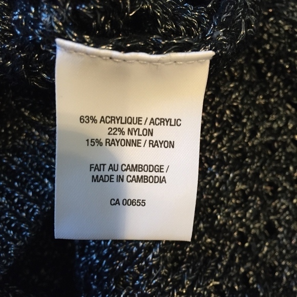 Reitmans Open Weave Sweater Petite Large - Picture 3 of 7